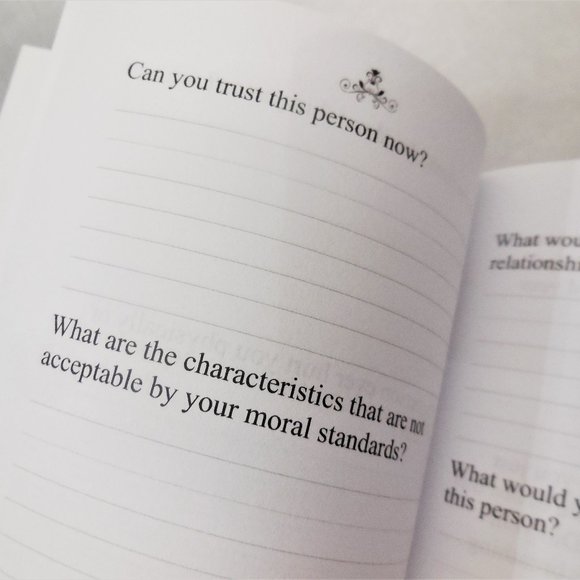 Self-Help Workbook Blacklist Journal Relationship Evoluation NEW - Picture 7 of 10